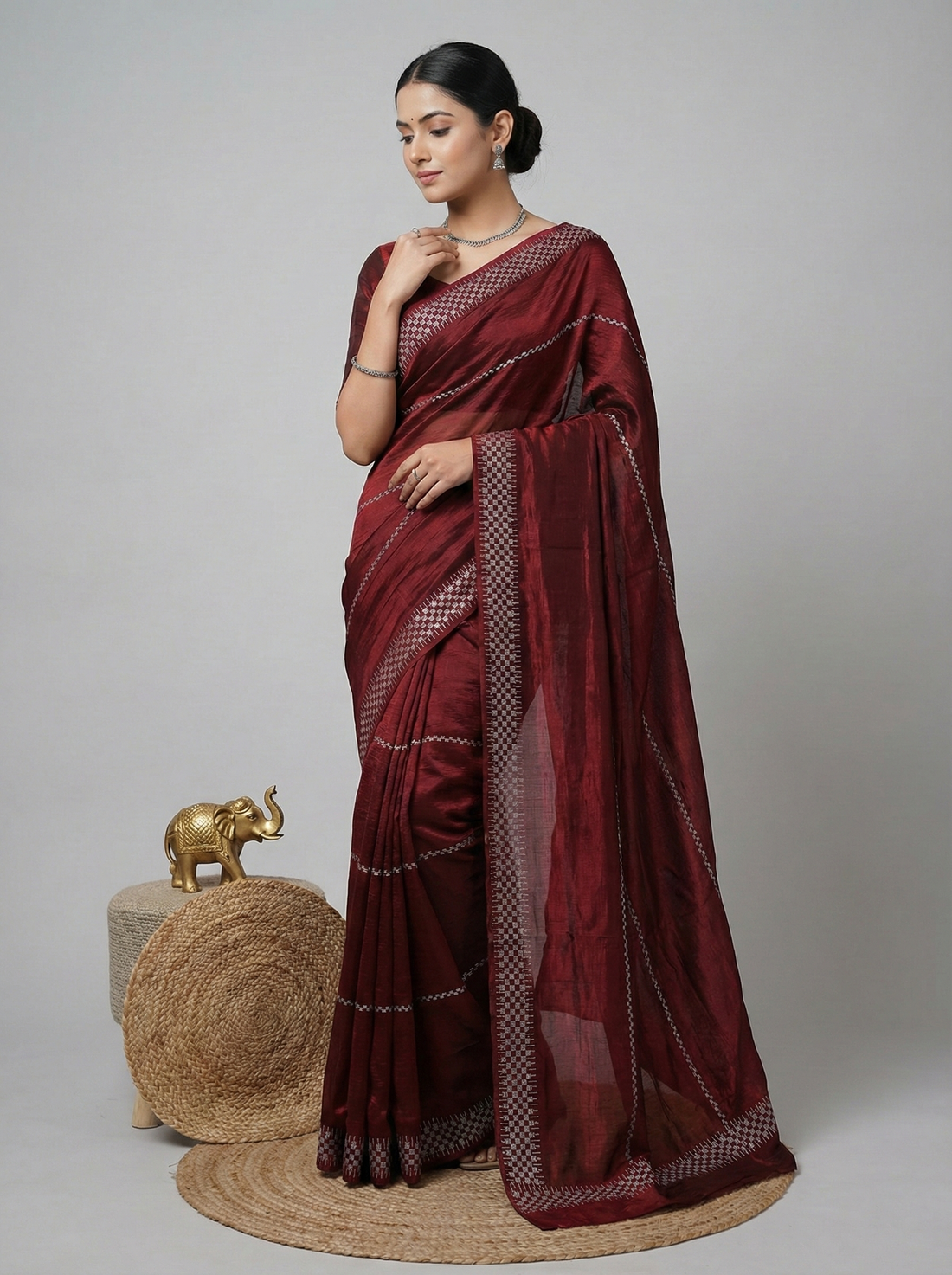 Royal Bloom Party Wear Saree