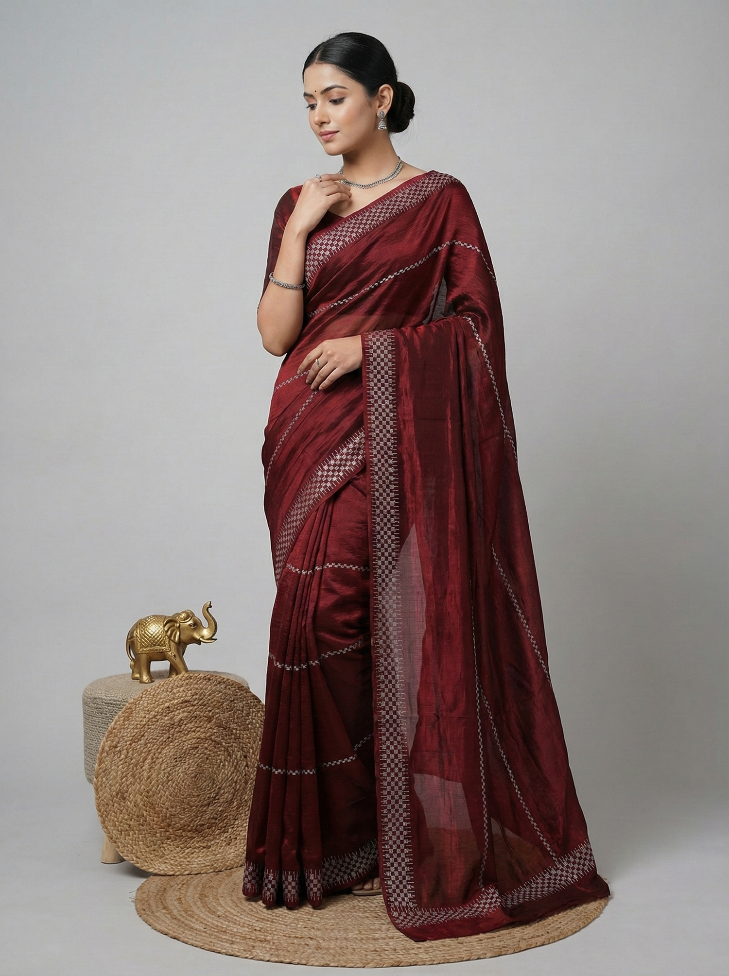 Royal Bloom Party Wear Saree