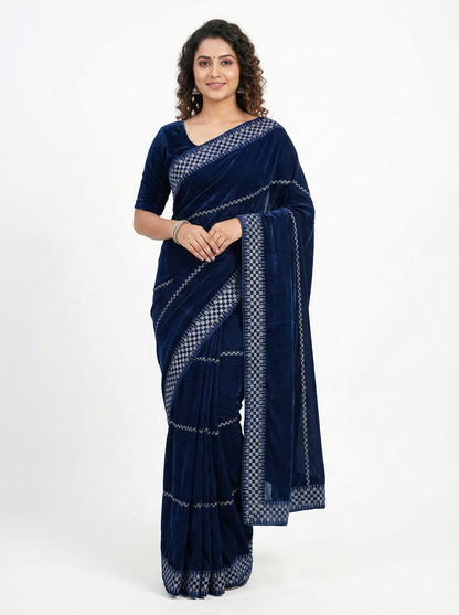 Royal Bloom Party Wear Saree