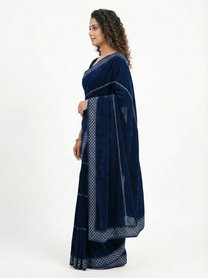 Royal Bloom Party Wear Saree