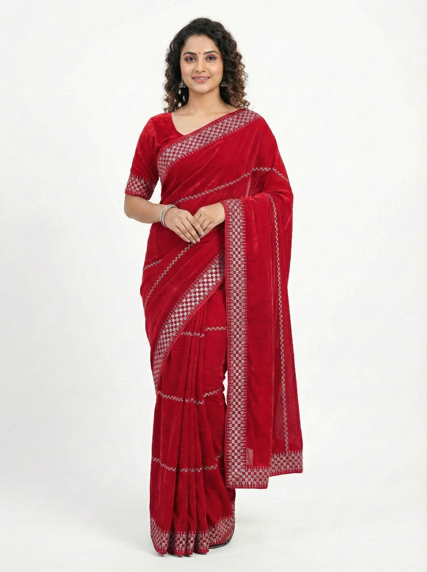 Royal Bloom Party Wear Saree